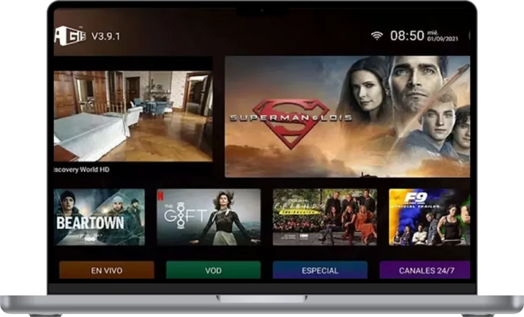 Imagen que muestra el contenido de Magis TV.